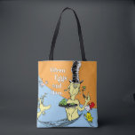 Dr. Seuss Green Eggs & Ham Water Scene Tote Bag<br><div class="desc">This officially licensed product features a memorable illustration from the beloved Dr. Seuss book, Green Eggs and Ham. The scene shows Guy-Am-I holding a plate of the famous dish while submerged in the waves, surrounded by Sam-I-Am, a goat, a fox, a mouse, and other classic characters from the story. It...</div>