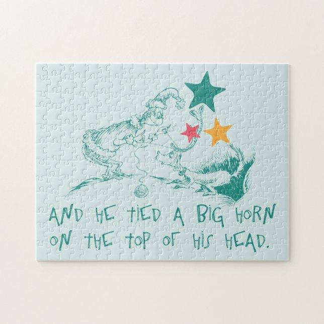 Dr. Seuss | Grinch and Max Jigsaw Puzzle (Horizontal)