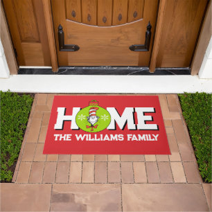 Dr. Seuss   Grinch Classic The Cat in the Hat Doormat