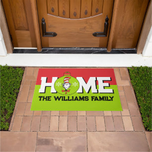 Dr. Seuss   Grinch Classic The Cat in the Hat Doormat
