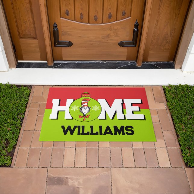 Dr. Seuss | Grinch Classic The Cat in the Hat Doormat (Outdoor)