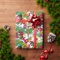 Dr. Seuss | Grinch Colourful Pattern