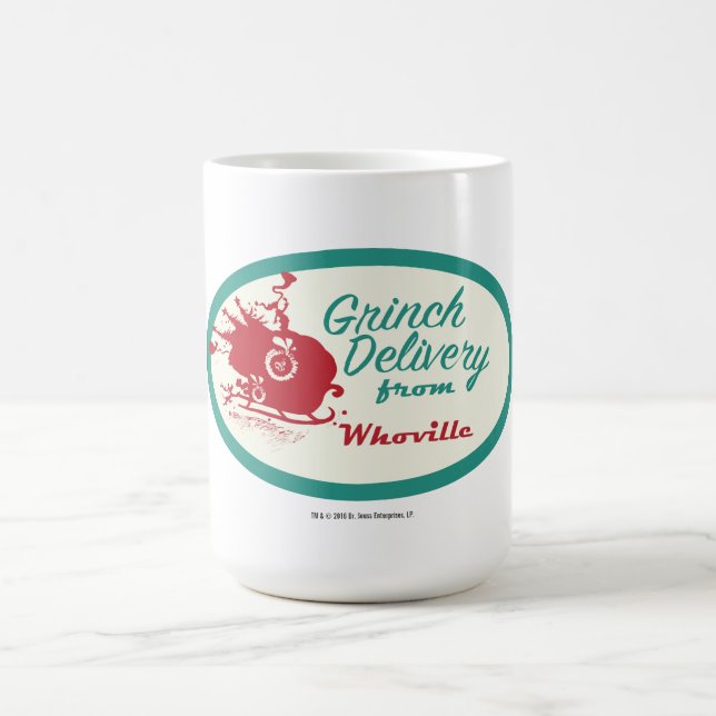 Dr. Seuss | Grinch Delivery from Who-ville Coffee Mug (Center)