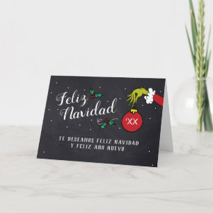 Dr. Seuss   Grinch - Feliz Navidad Holiday Card