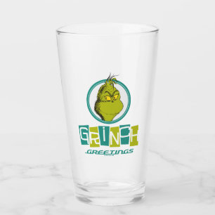 Dr. Seuss   Grinch Greetings Glass