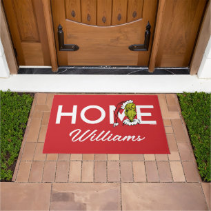 Dr. Seuss   Grinch - Ho Ho Ho Doormat