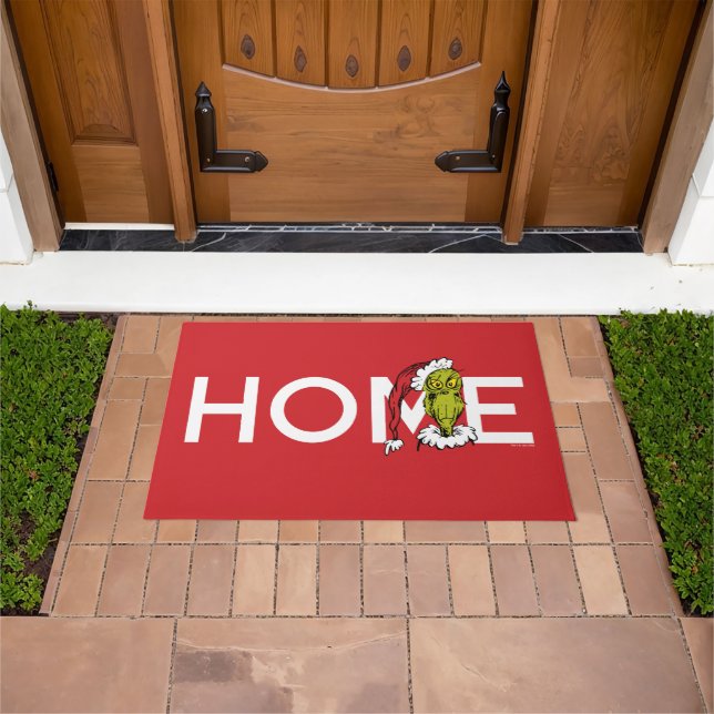 Dr. Seuss | Grinch - Ho Ho Ho Doormat (Outdoor)