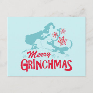 Dr. Seuss   Grinch - Merry Grinchmas Holiday Postcard