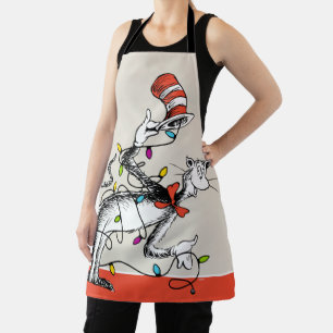 Dr. Seuss   Grinch   Mischievous Cat in the Ha Apron