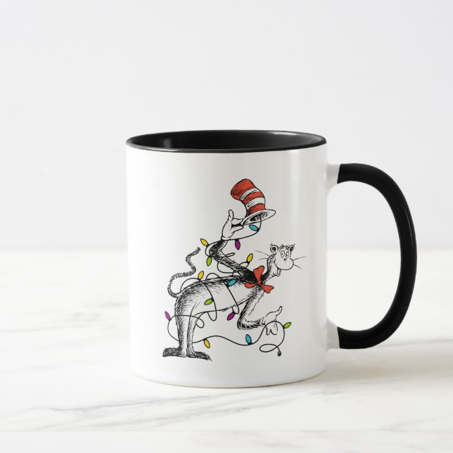 Dr. Seuss | Grinch | Mischievous Cat in the Ha Mug (Right)