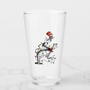Dr. Seuss   Grinch   Mischievous Cat in the Hat Glass