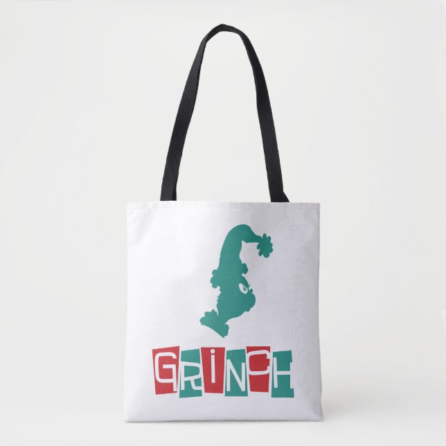 Dr. Seuss | Grinch - Red & Green Tote Bag (Front)