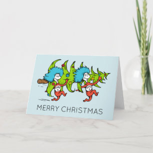 Dr. Seuss   Grinch   Thing One Thing Christmas Holiday Card