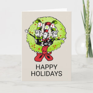 Dr Seuss Grinch Who-ville Christmas Joy Holiday Card