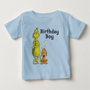 Dr. Seuss Grinch Winter Birthday Baby T-Shirt