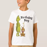 Dr. Seuss | Grinch Winter Birthday T-Shirt<br><div class="desc">Check out this fun Dr. Suess Grinch Winter Birthday Boy shirt.</div>