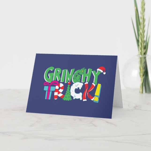 Dr. Seuss | Grinchy Trick Card (Front)