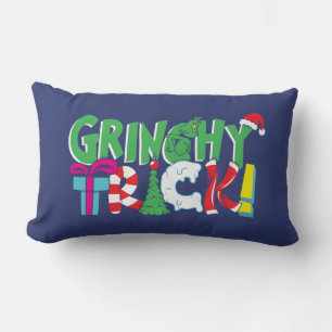 Dr. Seuss   Grinchy Trick Lumbar Pillow