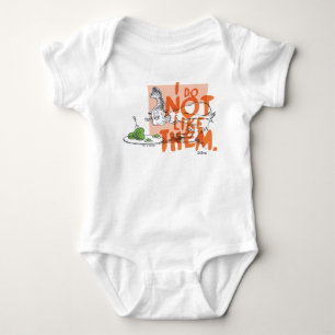 Dr. Seuss Guy-Am-I "I Do Not Like Them" Baby Bodysuit