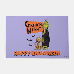 Dr. Seuss Hallowen Grinch Night Graphic Doormat