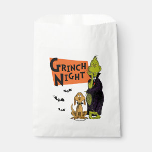 Dr. Seuss   Hallowen Grinch Night Graphic Favour Bag