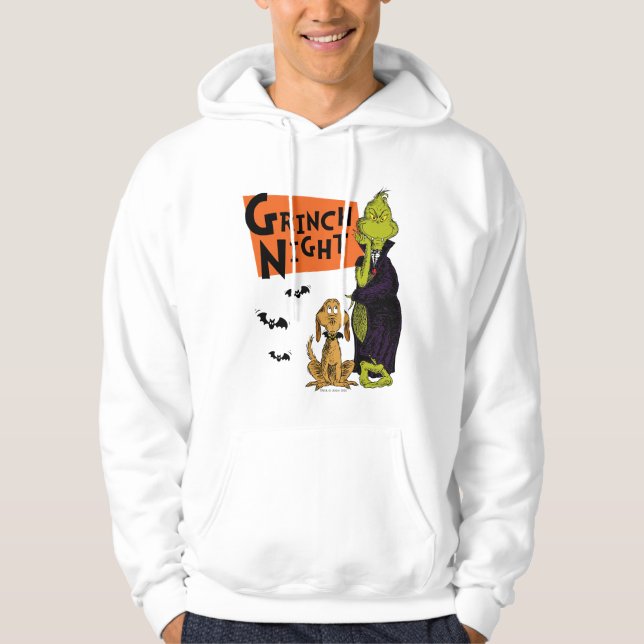 Dr. Seuss | Hallowen Grinch Night Graphic Hoodie (Front)
