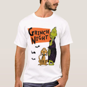 Dr. Seuss   Hallowen Grinch Night Graphic T-Shirt