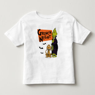 Dr. Seuss Hallowen Grinch Night Graphic Toddler T-shirt