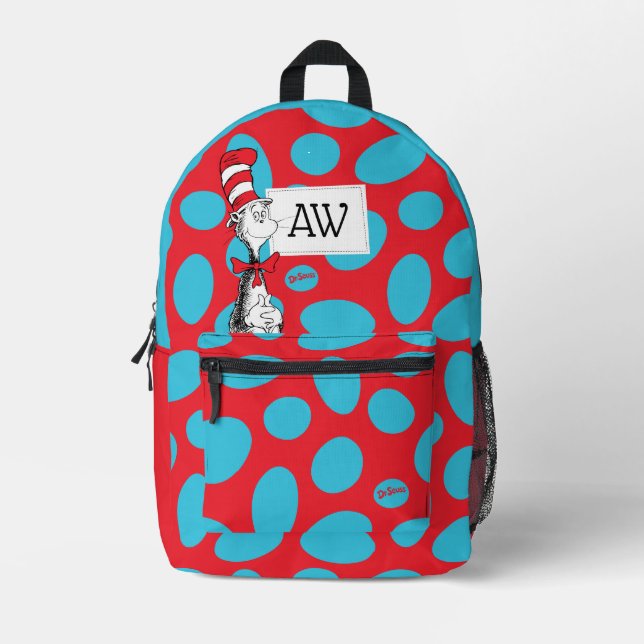 Dr. Seuss | Happy Birthday To You! Card Printed Backpack (Front)