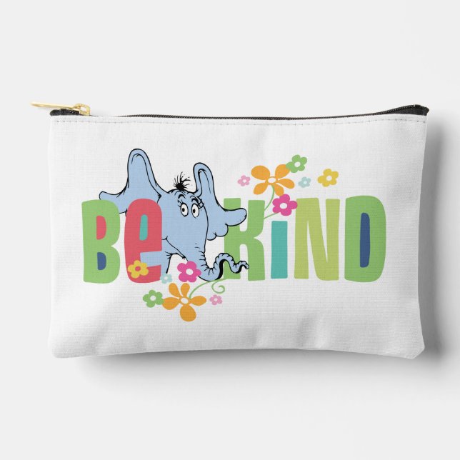 Dr. Seuss Horton Hears A Who | Be Kind Accessory Pouch (Front)