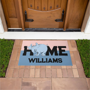 Dr. Seuss Horton Hears a Who Doormat