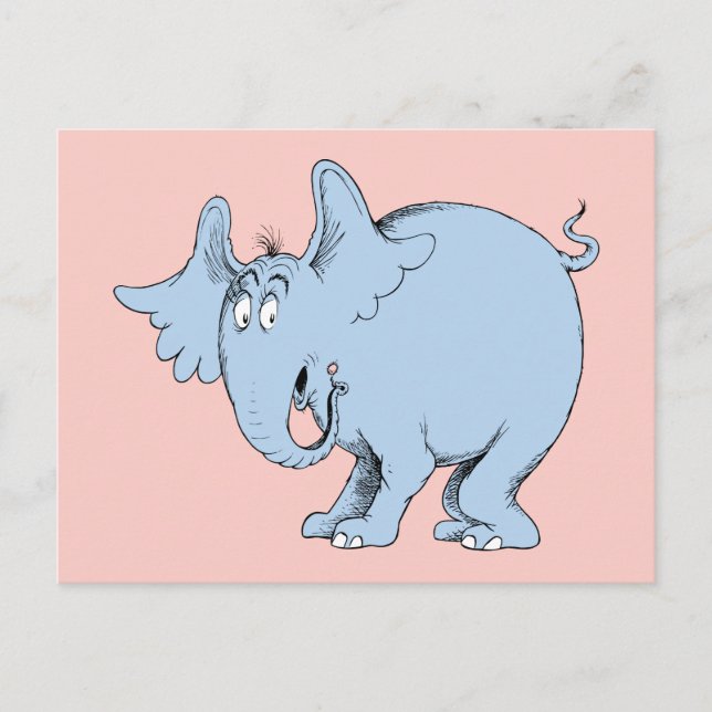 Dr. Seuss | Horton Hears Whos Postcard (Front)