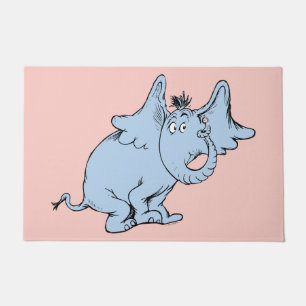 Dr. Seuss Horton Side Look Doormat
