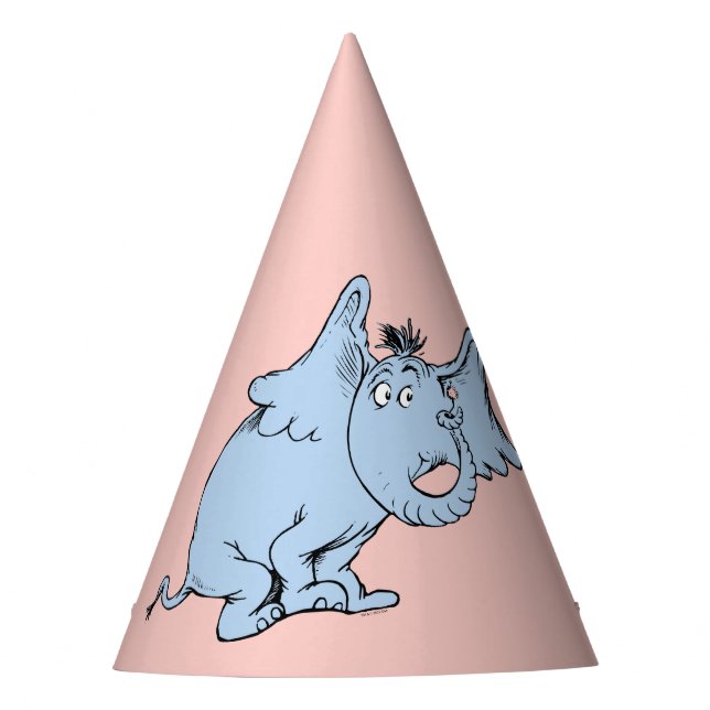 Dr. Seuss | Horton Side Look Party Hat (Front)
