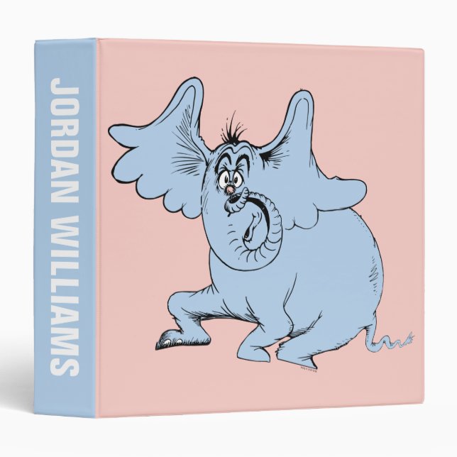 Dr. Seuss | Horton & the Speck of Dust Binder (Front/Spine)