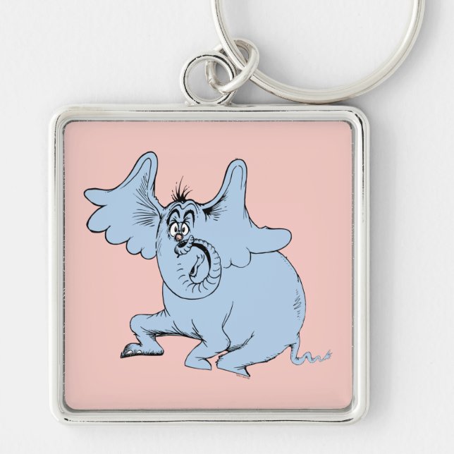 Dr. Seuss | Horton & the Speck of Dust Keychain (Front)
