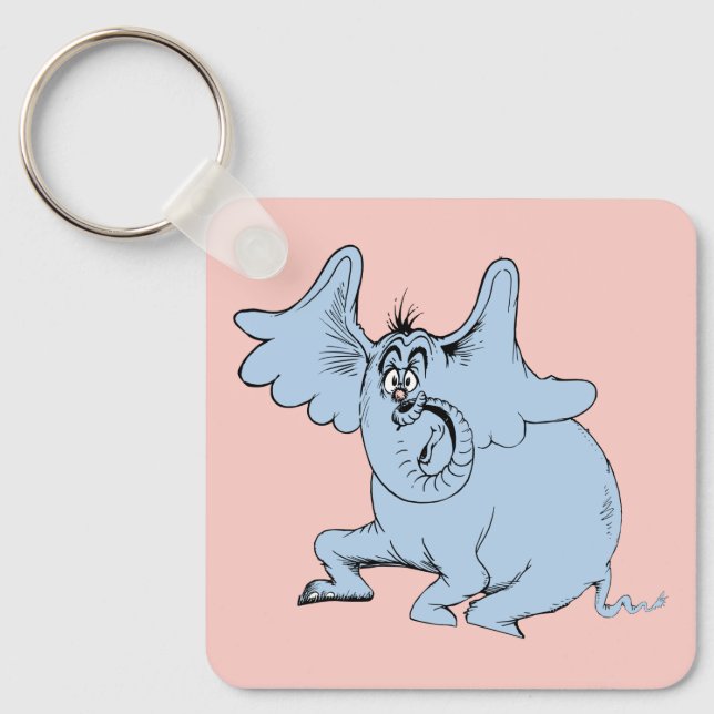 Dr. Seuss | Horton & the Speck of Dust Keychain (Front)