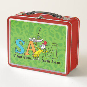 Dr. Seuss I Am Sam. Sam I Am. Metal Lunch Box