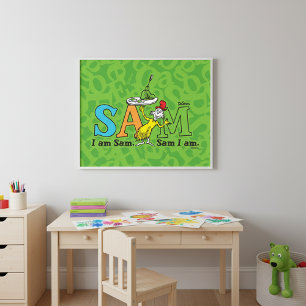 Dr. Seuss   I Am Sam. Sam I Am. Poster