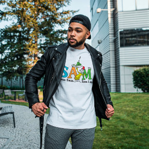 Dr. Seuss I Am Sam. Sam I Am. Tri-Blend Shirt