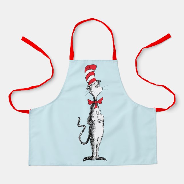 Dr. Seuss I Cat in the Hat Standing Tall Apron (Front)