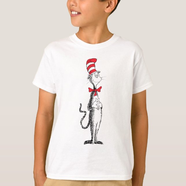 Dr. Seuss I Chat dans le Casquette debout haut (Devant)