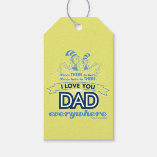Dr. Seuss   I Love You Dad Everywhere Gift Tags