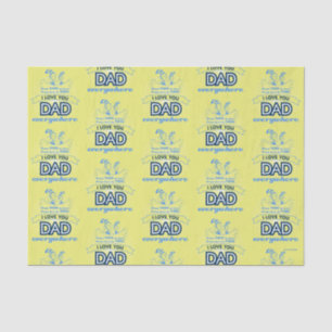 Dr. Seuss   I Love You Dad Everywhere Tissue Paper