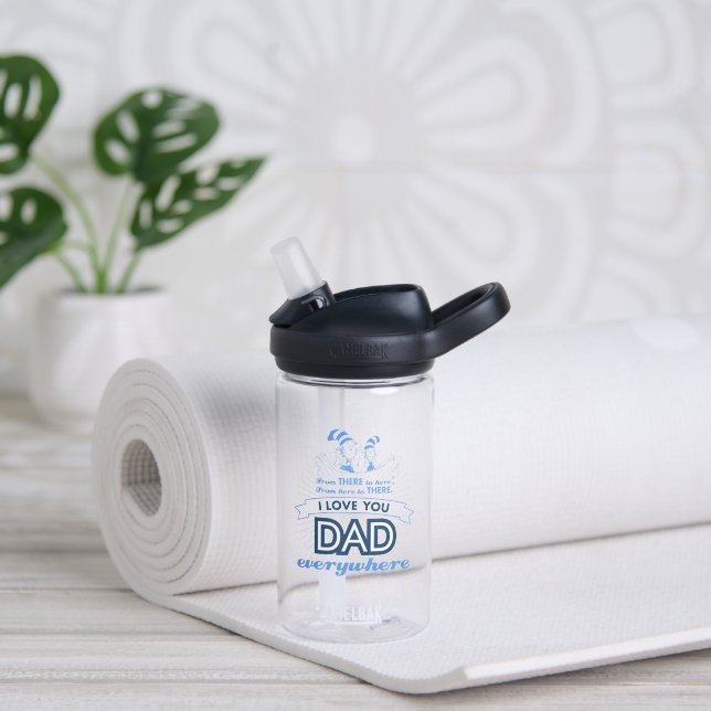 Dr. Seuss | I Love You Dad Everywhere Water Bottle (Yoga)