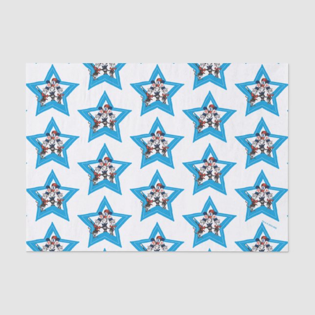 Dr. Seuss | Little Cats USA Hats Graphic Tissue Paper (Front)