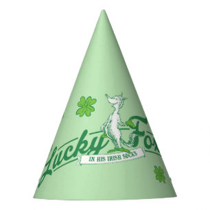 Dr. Seuss   Lucky Fox In His Irish Socks Party Hat