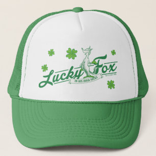 Dr. Seuss Lucky Fox In His Irish Socks Trucker Hat