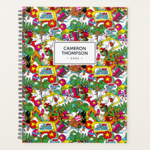 Dr Seuss Motif coloré Grinch