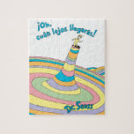 Dr. Seuss | ¡Oh, cuán lejos llegarás! Jigsaw Puzzle<br><div class="desc">Fuel your daily journey with the timeless wisdom of ¡Oh, cuán lejos llegarás! This isn't just a piece of decor; it’s a daily manifesto for the dreamers, the doers, and the mountain-movers. Featuring the iconic boy in yellow navigating the whimsical, swirling peaks of Dr. Seuss’s imagination, this product brings a...</div>